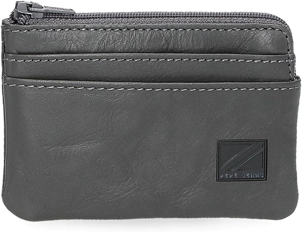 Pepe Jeans Chief Reisaccessoires Heren Grijs Única Portemonnee Damesportemonnee Naty Shop Grijs