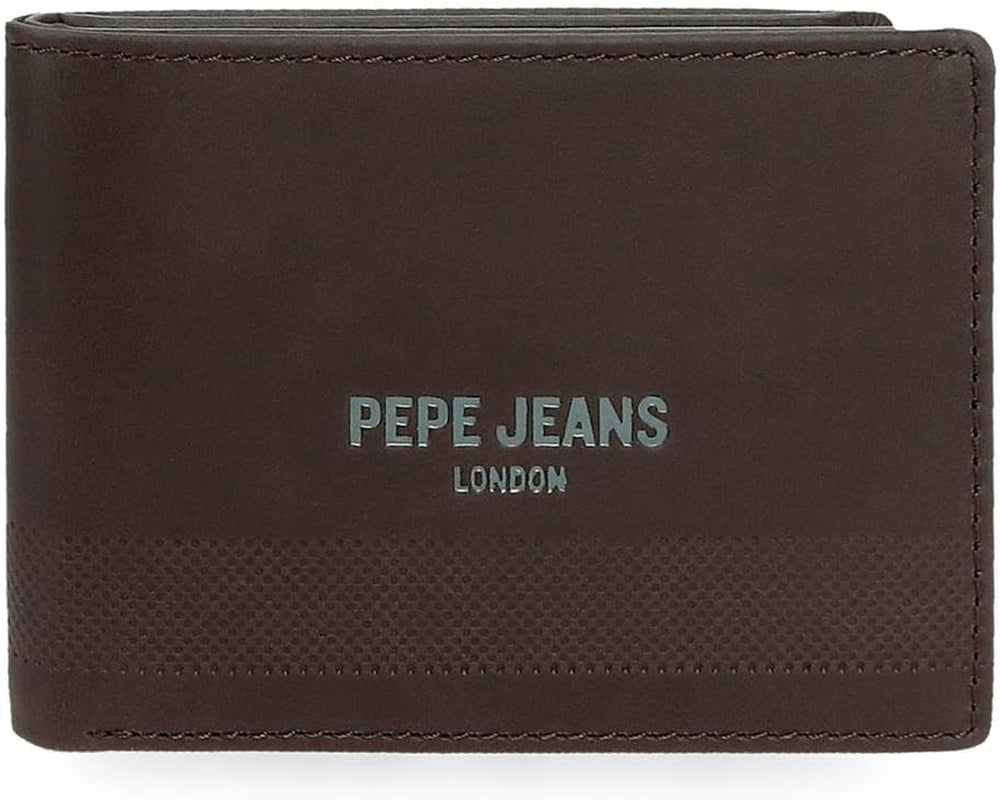 Pepe Jeans diepe portemonnees, portemonnees, portemonnees, casual kunstleer. Van Joumma Bags Damesportemonnee Naty Shop Bruine horizontale portemonnee