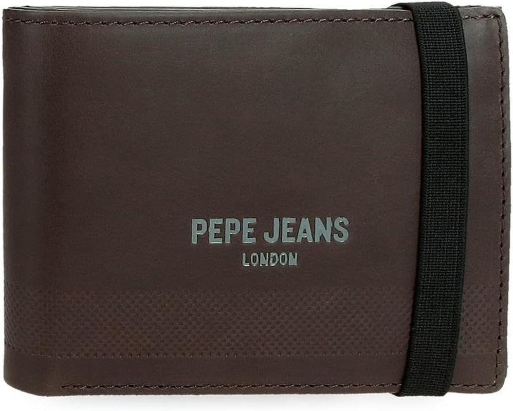 Pepe Jeans diepe portemonnees, portemonnees, portemonnees, casual kunstleer. Van Joumma Bags Damesportemonnee Naty Shop Bruine portemonnee