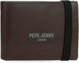 Pepe Jeans diepe portemonnees, portemonnees, portemonnees, casual kunstleer. Van Joumma Bags Damesportemonnee Naty Shop Bruine portemonnee