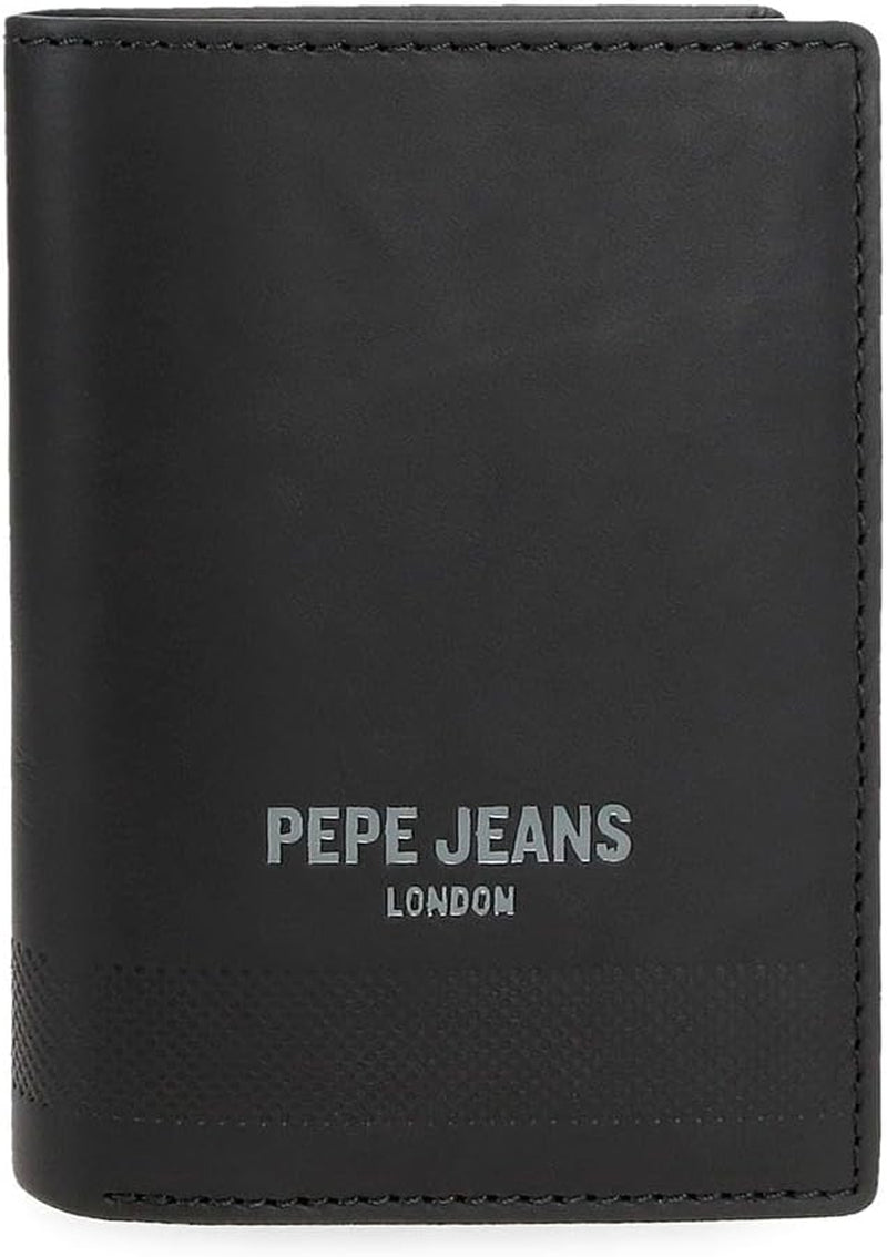 Pepe Jeans diepe portemonnees, portemonnees, portemonnees, casual kunstleer. Van Joumma Bags Naty Shop Damesportemonnee Zwarte diepe portemonnee