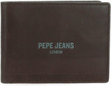 Pepe Jeans diepe portemonnees, portemonnees, portemonnees, casual kunstleer. Van Joumma Bags Damesportemonnee Naty Shop Bruine portemonnee 11