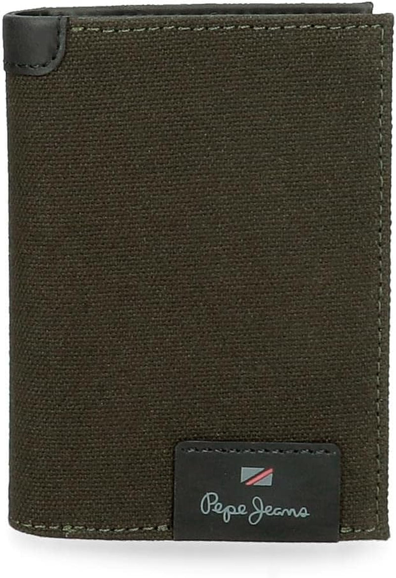 Pepe Jeans Hilltop Verticale Portemonnee Heren Naty Shop Groene Portemonnee 11