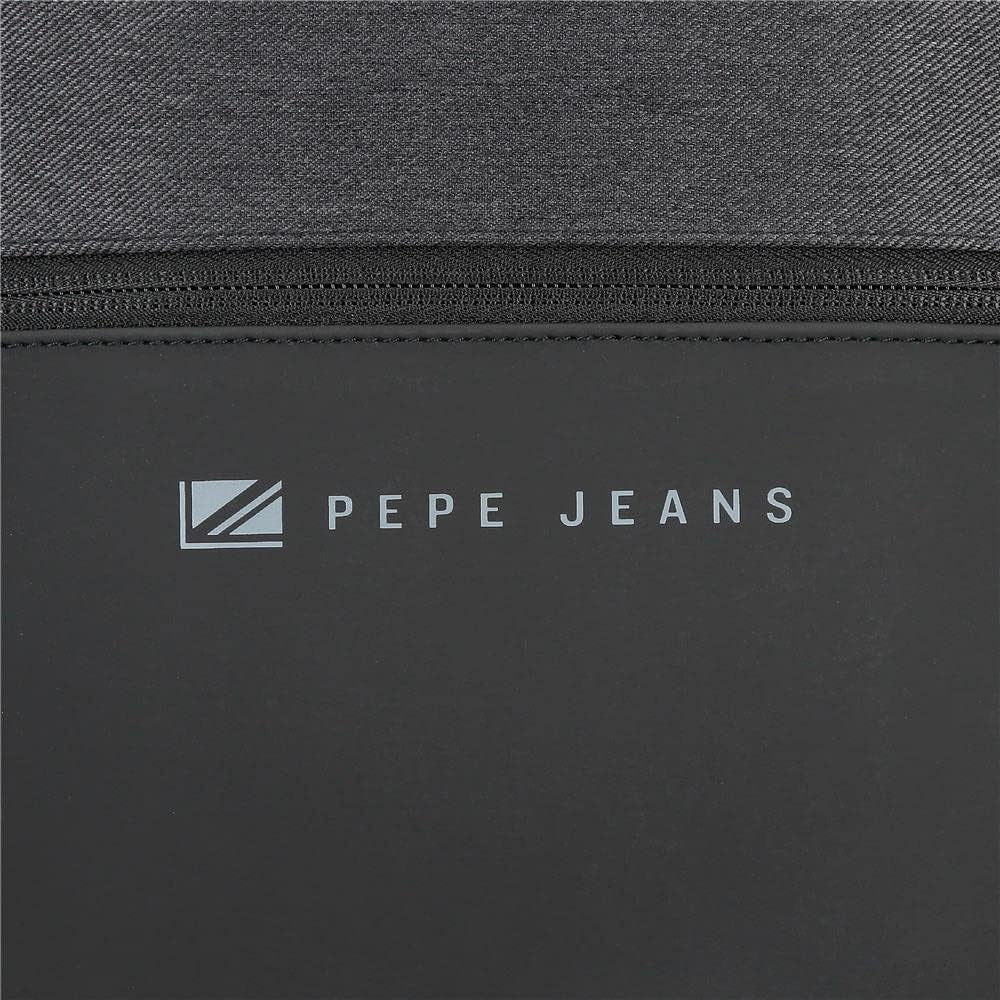 Pepe Jeans Jarvis kleine schoudertas groen 15x19,5x6 cm polyester met kunstleren details Bagage en reisbenodigdheden Naty Shop