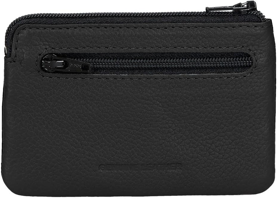 Pepe Jeans Joumma Bags Dubbele Portemonnee, Zwart, 11 x 7 x 1,5 cm, Leer, Zwart, One size, Portemonnee Herenportemonnee Naty Shop