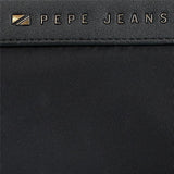 Pepe jeans Joumma Bags Morgan casual rugzak, reistassen, beige en zwart, kunstleer voor dames, zwart, one size fits all, portemonnee Portemonnee Dames Naty Shop