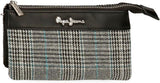 Pepe Jeans Kendra dames T-shirt, zwart, één maat, kleine schoudertas damestassen Naty Shop portemonnee
