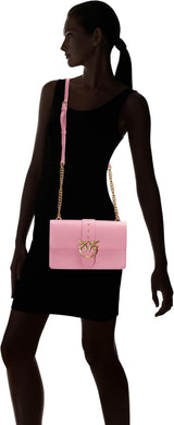 Pinko Ladies Love One Classic Cl Kalf Zijden Tas Damestassen Naty Shop