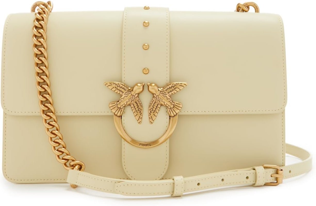 Pinko Ladies Love One Classic Cl Kalf Zijden Tas Damestassen Naty Shop S14Q_Heno-Antiek Goud