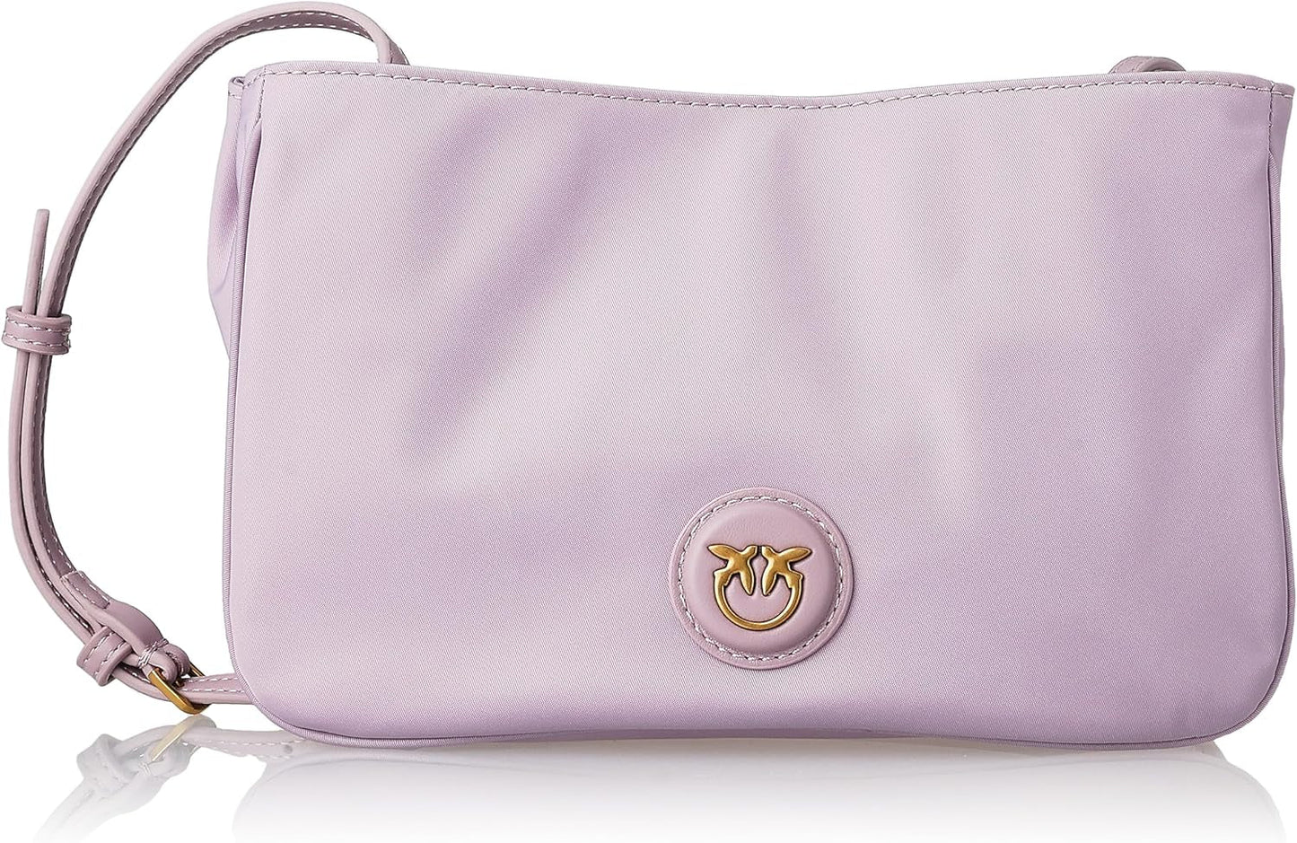 Pinko Ladies Recycled Gate Flat HORIZONTAAL REPEATED Damestassen Naty Shop Y48Q_Tulipano Viola-Antque Goud