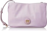 Pinko Ladies Recycled Gate Flat HORIZONTAAL REPEATED Damestassen Naty Shop Y48Q_Tulipano Viola-Antque Goud