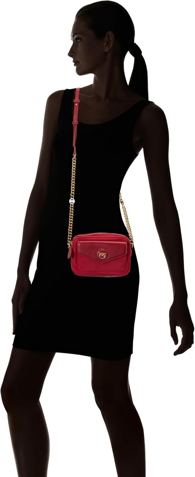 Pinko Nyllo Gate Camera CASE Gerecycleerde NYLO damestassen Naty Shop