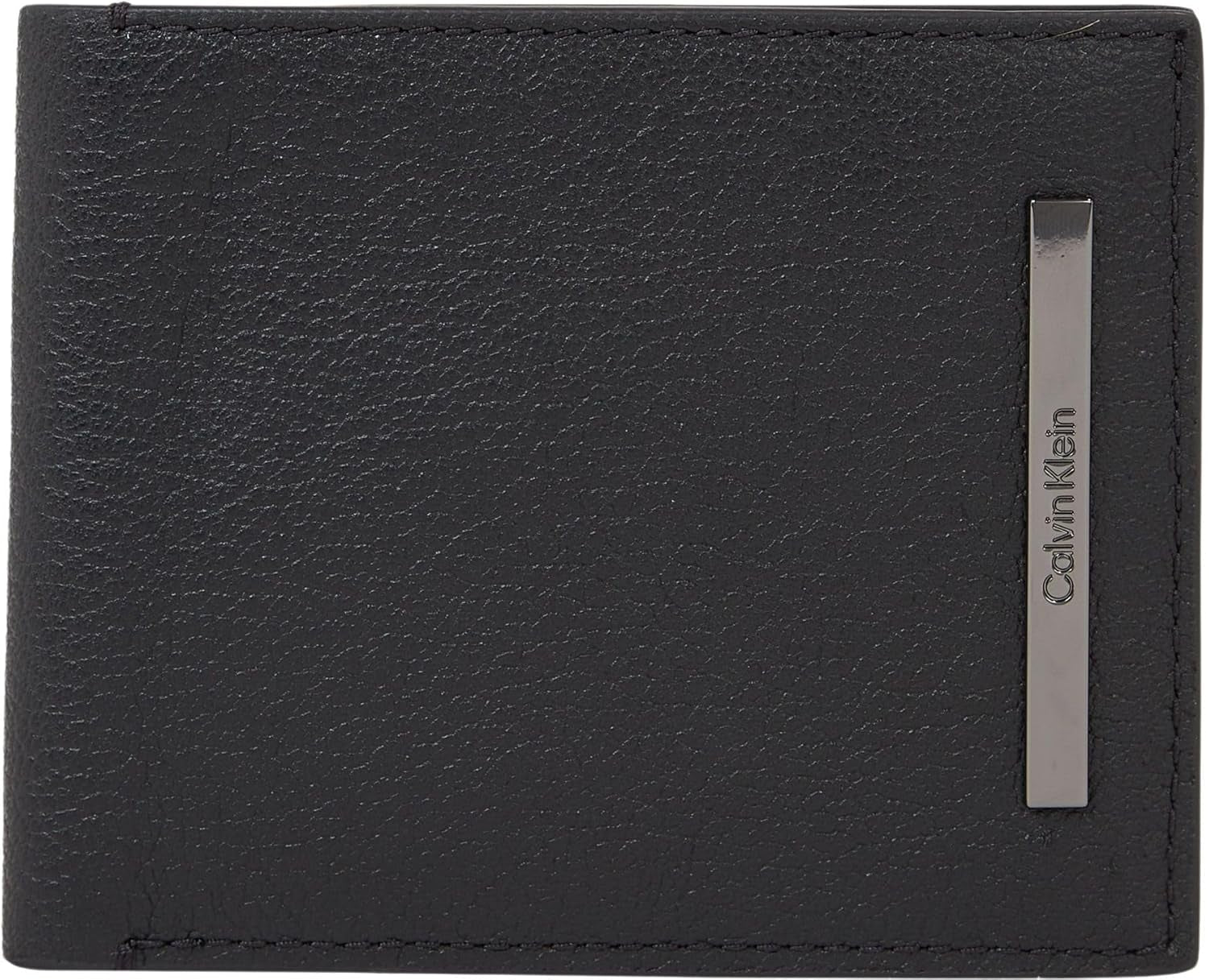 Herenportemonnee Calvin Klein Modern Bar Bifold Leer, Zwart (Ck Black), Onesize Herenportemonnee Naty Shop Standaardtitel