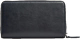Armani Exchange Melrose-portemonnee met reliëflogo voor dames, heren Naty Shop, zwart, one size fits all