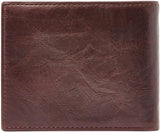 Fossil Ingram lederen tweevoudige portemonnee voor heren, 11,43 cm L x 1,905 cm B x 8,89 cm H Herenportemonnee Naty Shop