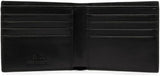 Armani Exchange A|X logo portemonnee van glad leer, zwart Heren portemonnee Naty Shop