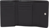 Damesportemonnee Calvin Klein Must Small Trifold Mono Klein, zwart (Black Mono), one size Damesportemonnee Naty Shop