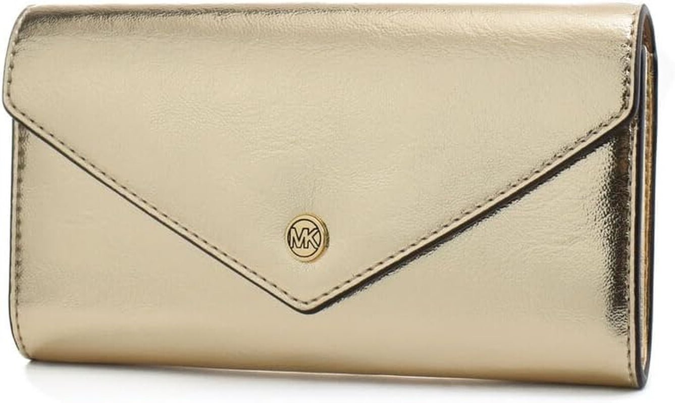 Michael Kors damesportemonnee, 35H3GTVE7M-PALE-GOLD, 19,5 x 10 x 3 cm, gekleurd Damesportemonnee Naty Shop Standaard titel