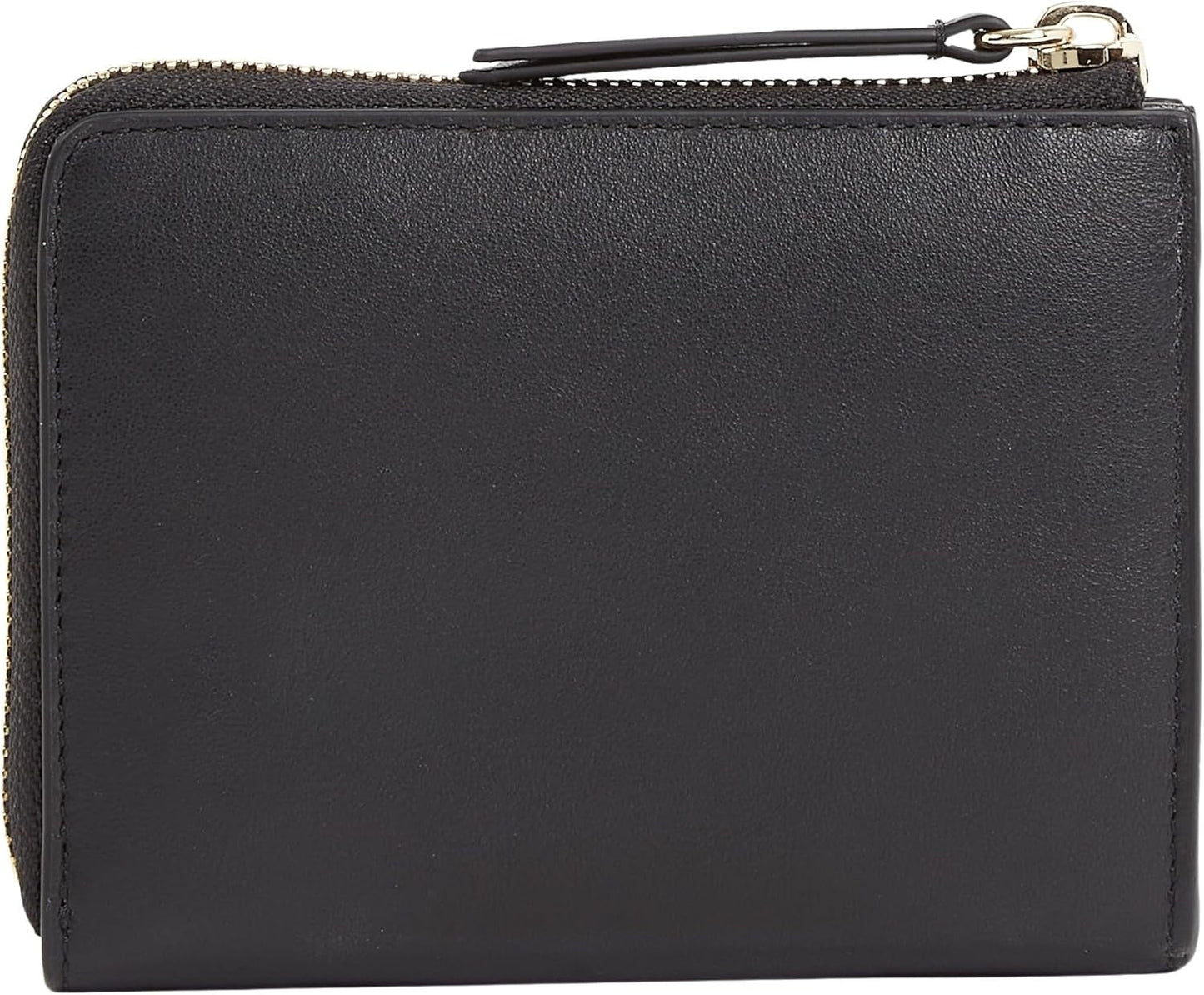 Damesportemonnee Tommy Hilfiger HILFIGER LEATHER MED ZA, zwart (zwart), OS Damesportemonnee Naty Shop