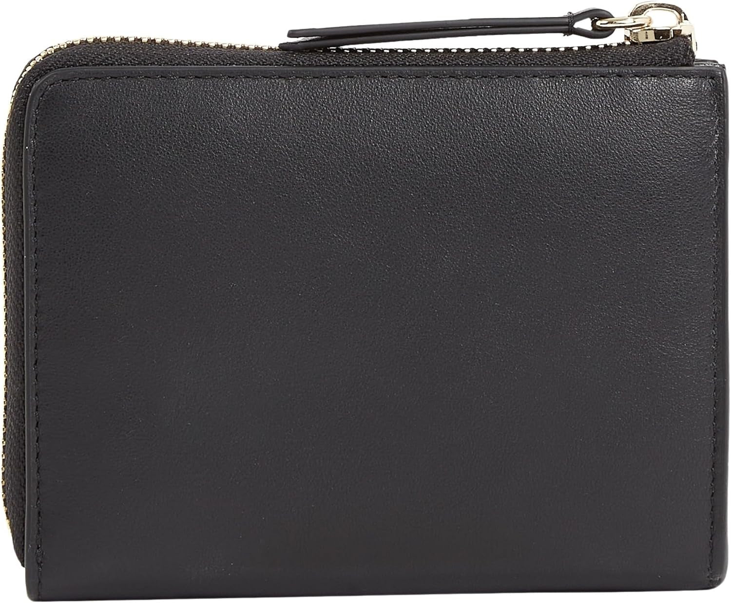 Damesportemonnee Tommy Hilfiger HILFIGER LEATHER MED ZA, zwart (zwart), OS Damesportemonnee Naty Shop