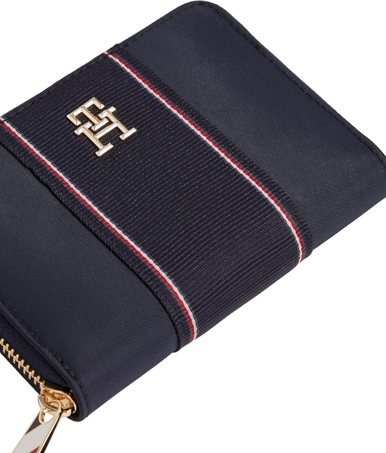 Tommy Hilfiger Poppy Klein damesportemonnee, blauw (Space Blue Corp), één maat Naty Shop damesportemonnee