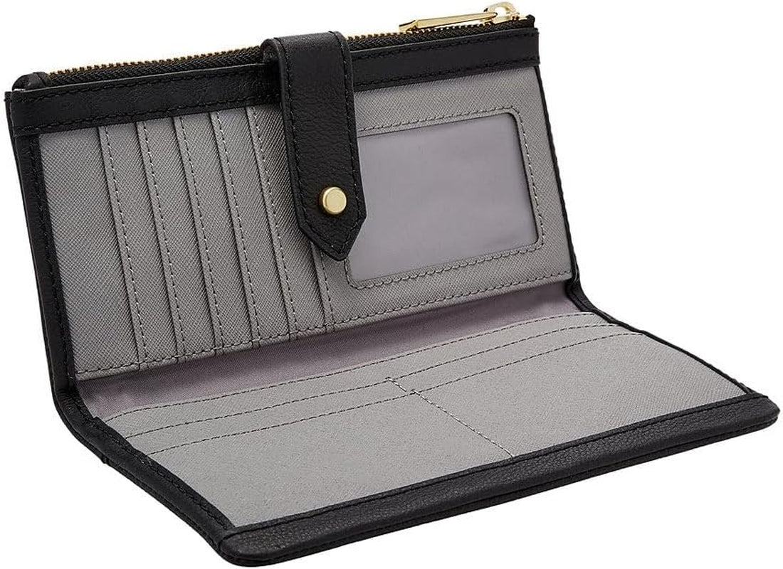 Leren damesportemonnee Fossil Laine Damesportemonnee Naty Shop