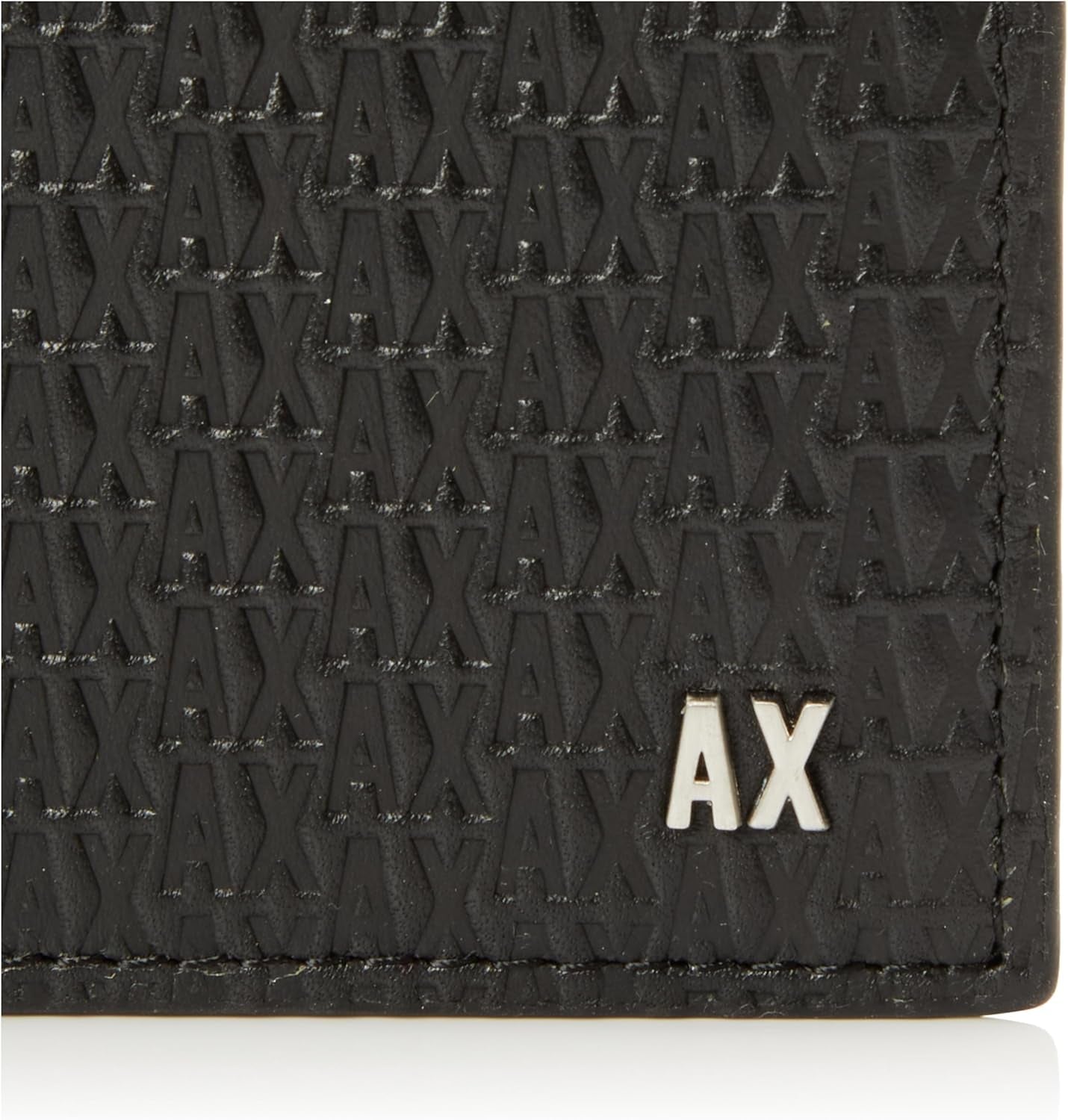 Elba, Essential, mini-portemonnee met metalen logo voor heren Armani Exchange herenportemonnee Naty Shop