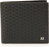 Elba, Essential, mini-metalen logo gevouwen portemonnee voor heren Armani Exchange herenportemonnee Naty Shop standaardtitel