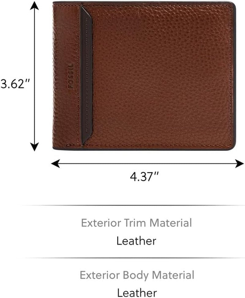 Fossil Huntington tweevoudige portemonnee voor heren Naty Shop herenportemonnee