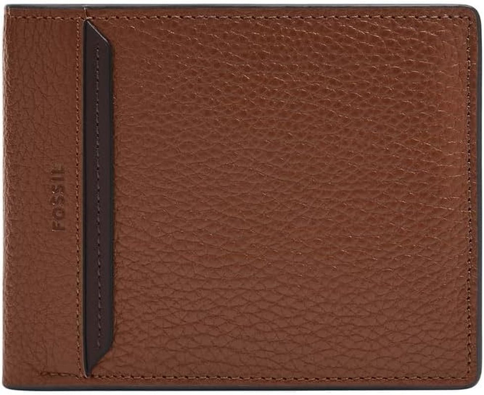 Fossil Huntington Bi-Fold herenportemonnee Naty Shop herenportemonnee bruin S