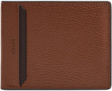 Fossil Huntington Bi-Fold herenportemonnee Naty Shop herenportemonnee bruin S