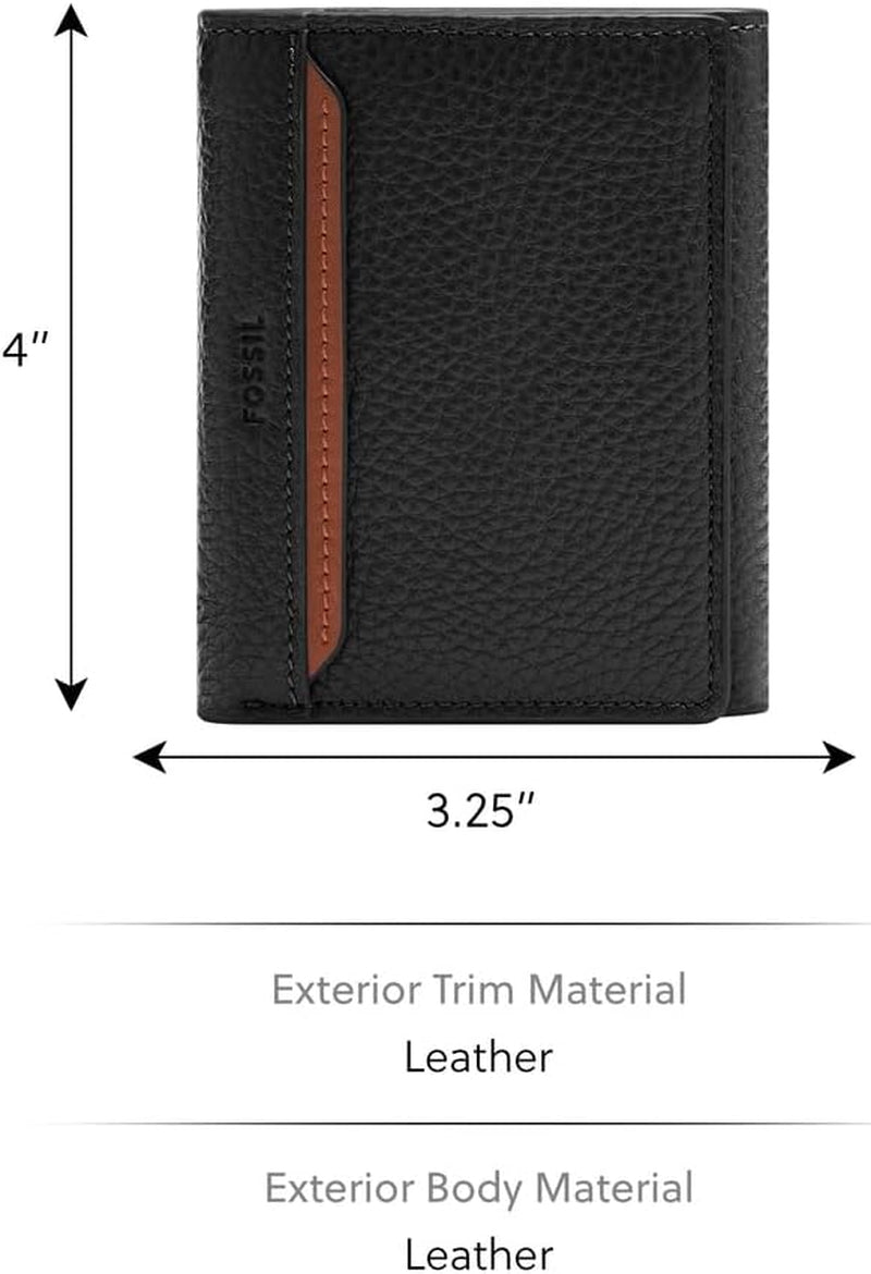 Fossil Huntington drievoudige portemonnee voor heren Naty Shop herenportemonnee