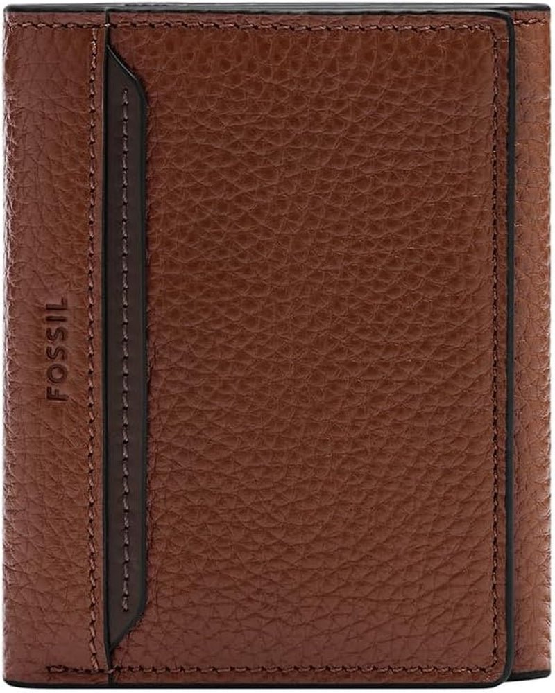 Fossil Huntington Tri-Fold herenportemonnee Herenportemonnee Naty Shop Bruin S