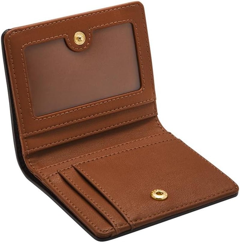 Fossil Logan tweevoudige portemonnee voor dames, bruin Naty Shop damesportemonnee