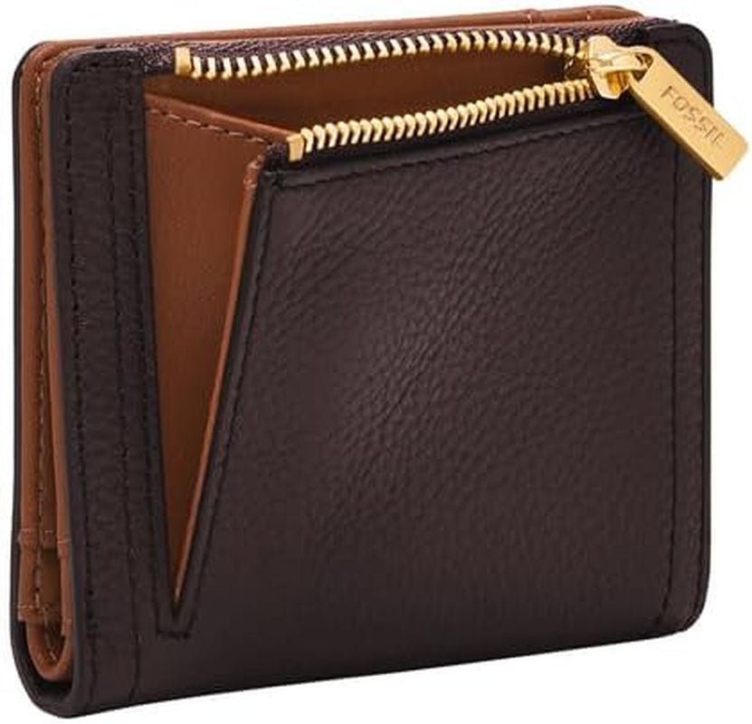 Fossil Logan tweevoudige portemonnee voor dames, bruin Naty Shop damesportemonnee