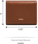 Fossil Logan drievoudige portemonnee voor dames, bruin Naty Shop damesportemonnee