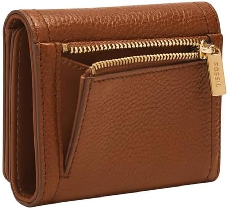 Fossil Logan drievoudige portemonnee voor dames, bruin Naty Shop damesportemonnee