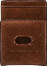 Fossil Andrew-portemonnee voor heren, cognac lederen portemonnee 7,2 cm L x 0,5 cm B x 10 cm H ML4173222 Herenportemonnee Naty Shop