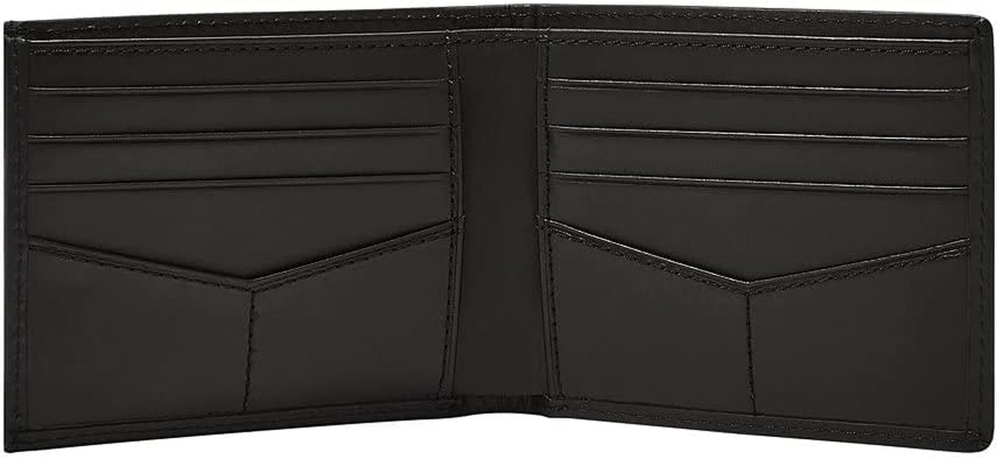 Fossil Herenportemonnee - Derrick RFID Leer Glijdend 2 in 1, ML3685001 - 10,9 cm L x 1,27 cm B x 8,9 cm H Herenportemonnee Naty Shop