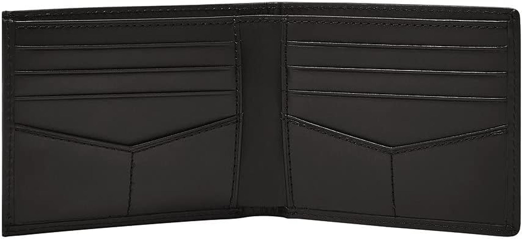 Fossil Herenportemonnee - Derrick RFID Leer Glijdend 2 in 1, ML3685001 - 10,9 cm L x 1,27 cm B x 8,9 cm H Herenportemonnee Naty Shop
