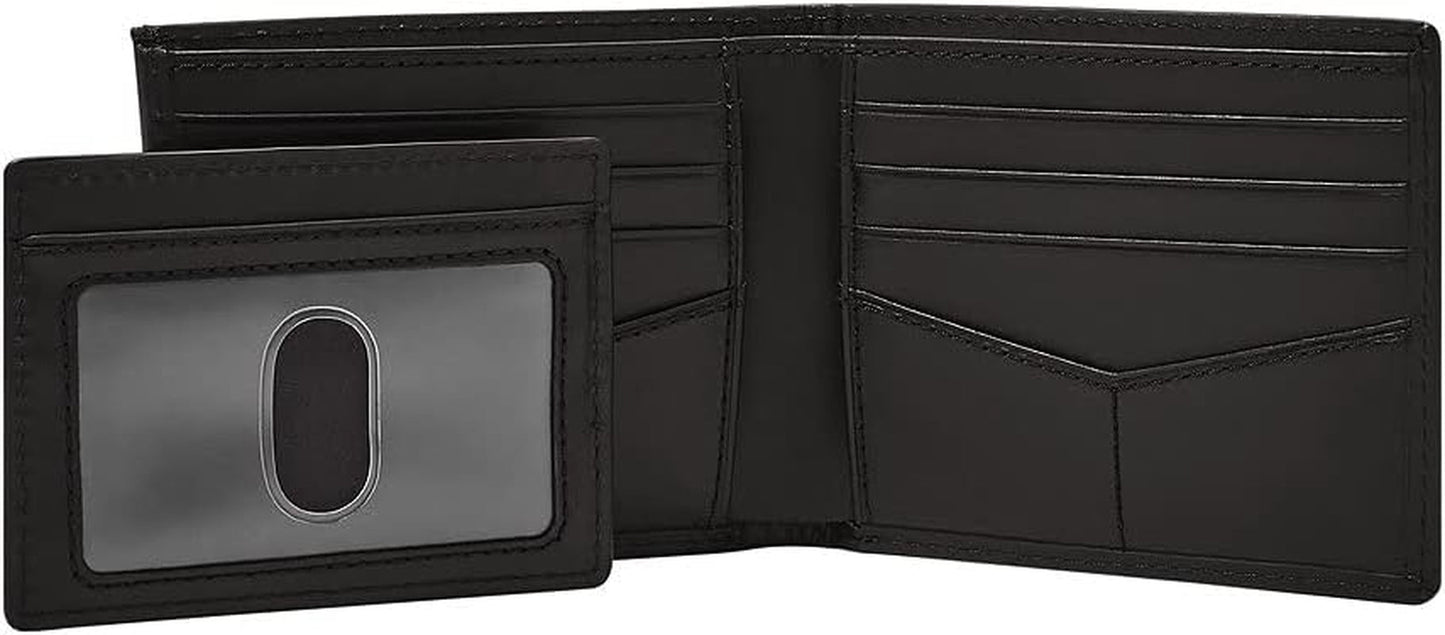 Fossil Herenportemonnee - Derrick RFID Leer Glijdend 2 in 1, ML3685001 - 10,9 cm L x 1,27 cm B x 8,9 cm H Herenportemonnee Naty Shop