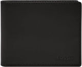 Fossil Herenportemonnee - Derrick RFID Leren Bifold met Flip ID, ML3681001 - 10,9 cm L x 1,27 cm B x 8,9 cm H Herenportemonnee Naty Shop Standaardtitel