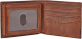 Fossil Quinn-portemonnee voor heren - 100% bruin tweevoudig leer 11,5 cm L x 2 cm B x 9 cm H ML3644200 Herenportemonnee Naty Shop