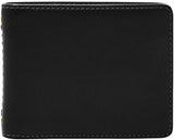 Fossil Tremont Bi-Fold Wallet Naty Shop Herenportemonnee Zwart