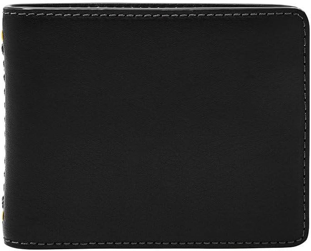 Fossil Tremont Bi-Fold Wallet Naty Shop Herenportemonnee Zwart