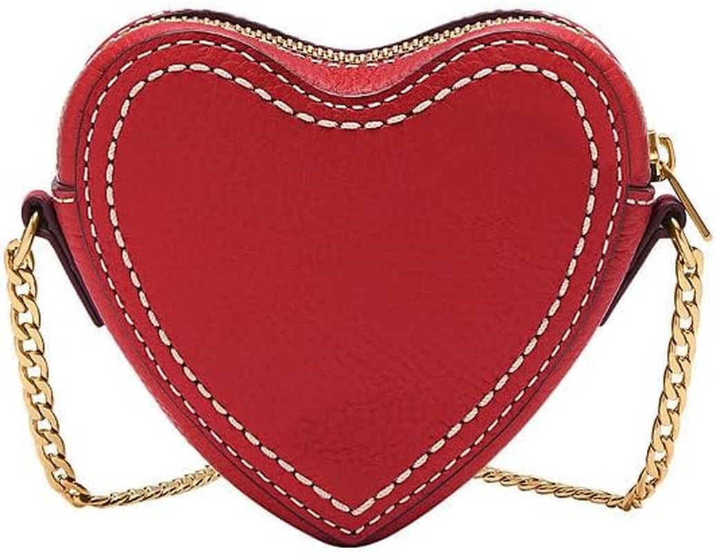Fossil Vday damesportemonnee van leer of polyester damestassen Naty Shop rood