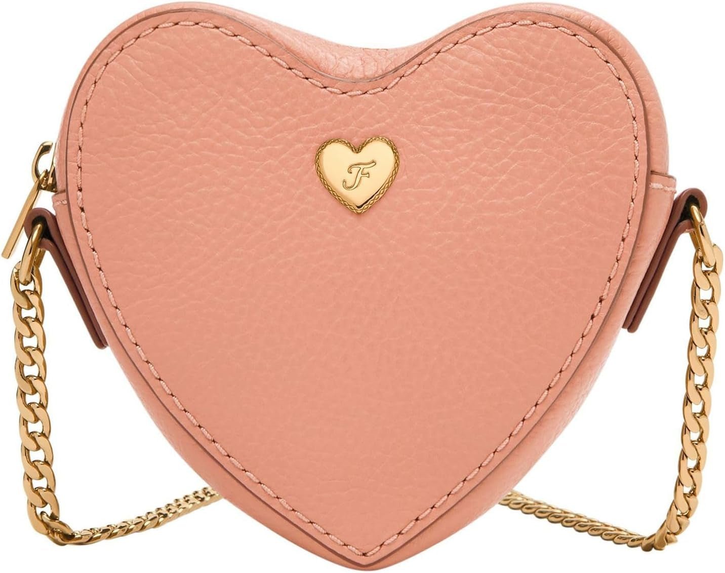 Fossil Vday portemonnee in leer of polyester voor dames Damestassen Naty Shop Oranje