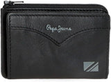 Pepe Jeans jasportemonnee met kaarthouder One Size herenportemonnee Naty Shop Zwart