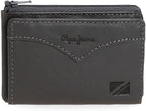 Pepe Jeans jasjeportemonnee met kaarthouder, one size Herenportemonnee Naty Shop Grijs