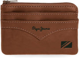 Pepe Jeans jasportemonnee, one size Herenportemonnee Naty Shop Bruin
